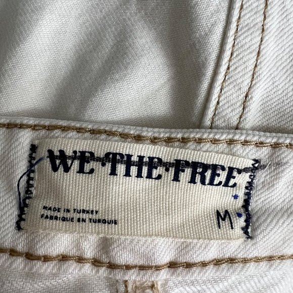 Free People We the Free Dreamweaver Maxi Skirt size M Beige Ivory Tiered Buttons - Picture 7 of 9